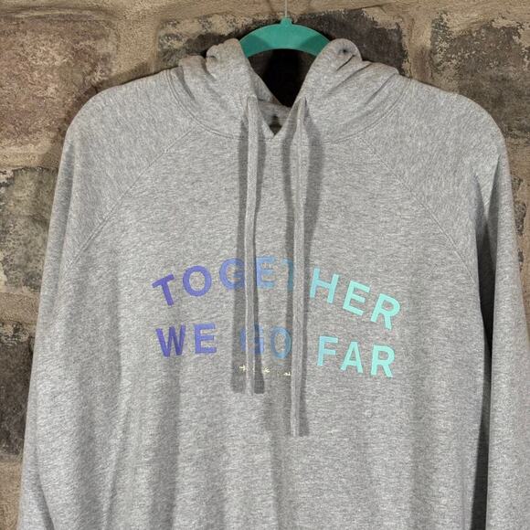 Spiritual Gangster‎ X Peloton Hoodie Women's Medium Gray Together We Go Far - Picture 3 of 14